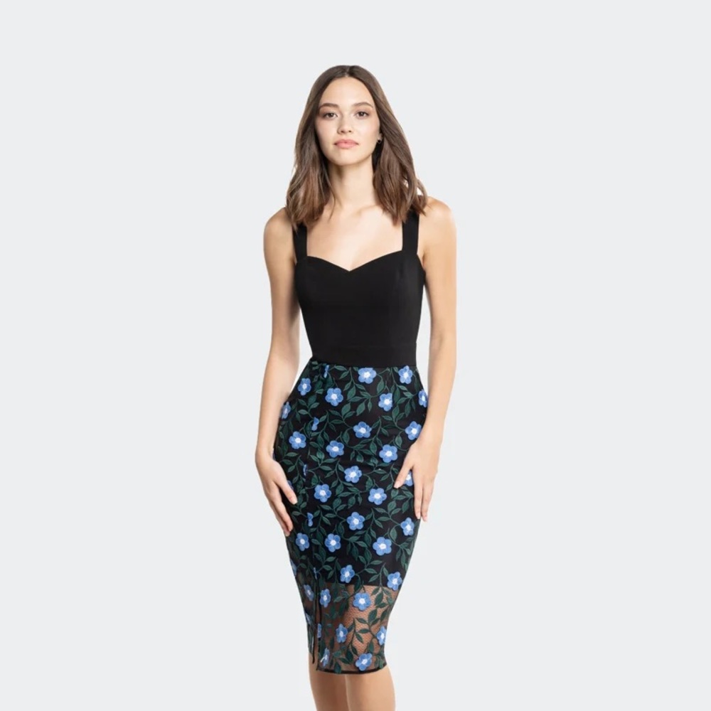 Dress the population cocktail dress